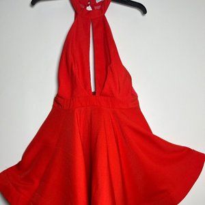 Nasty Gal Ginger Fizz Shanghai Surprise Red party dress